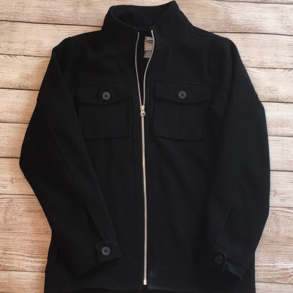 Old Navy Boys XL Wool Blend Coat